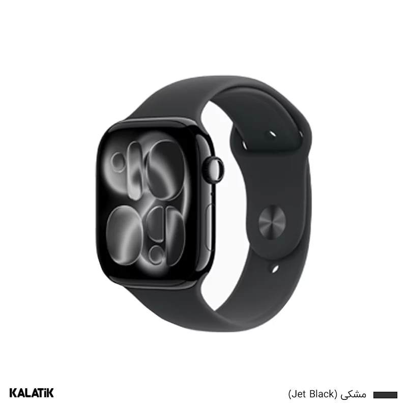 اپل واچ سری 11 مدل 46mm بدنه آلومینیوم با بند سیلیکونی