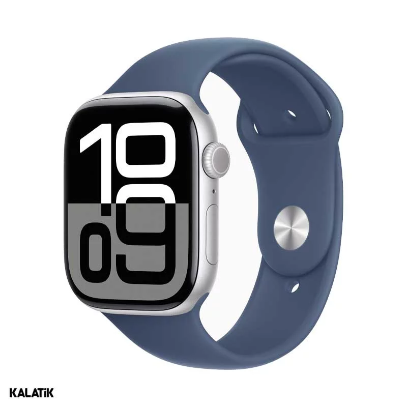 اپل واچ سری 10 مدل 42mm بدنه آلومینیوم با بند سیلیکونی