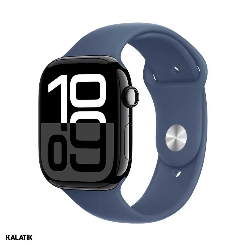 اپل واچ سری 10 مدل 42mm بدنه آلومینیوم با بند سیلیکونی