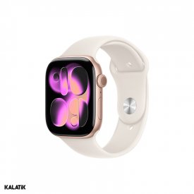 اپل واچ سری 11 مدل 46mm بدنه آلومینیوم با بند سیلیکونی