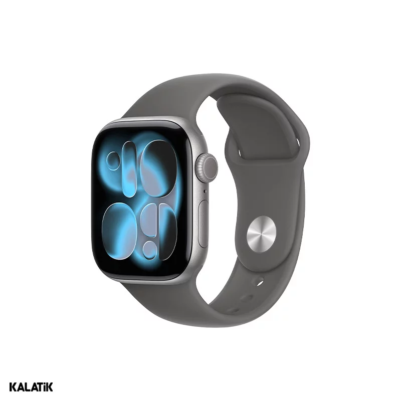 اپل واچ سری 11 مدل 42mm بدنه آلومینیوم با بند سیلیکونی