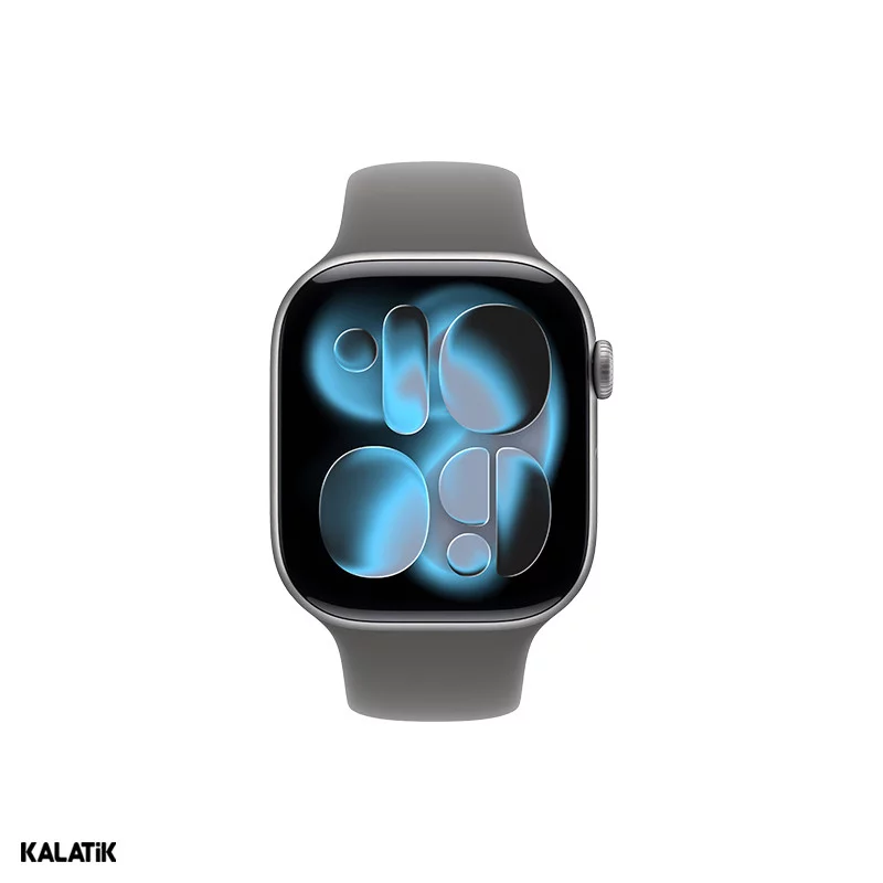 اپل واچ سری 11 مدل 46mm بدنه آلومینیوم با بند سیلیکونی