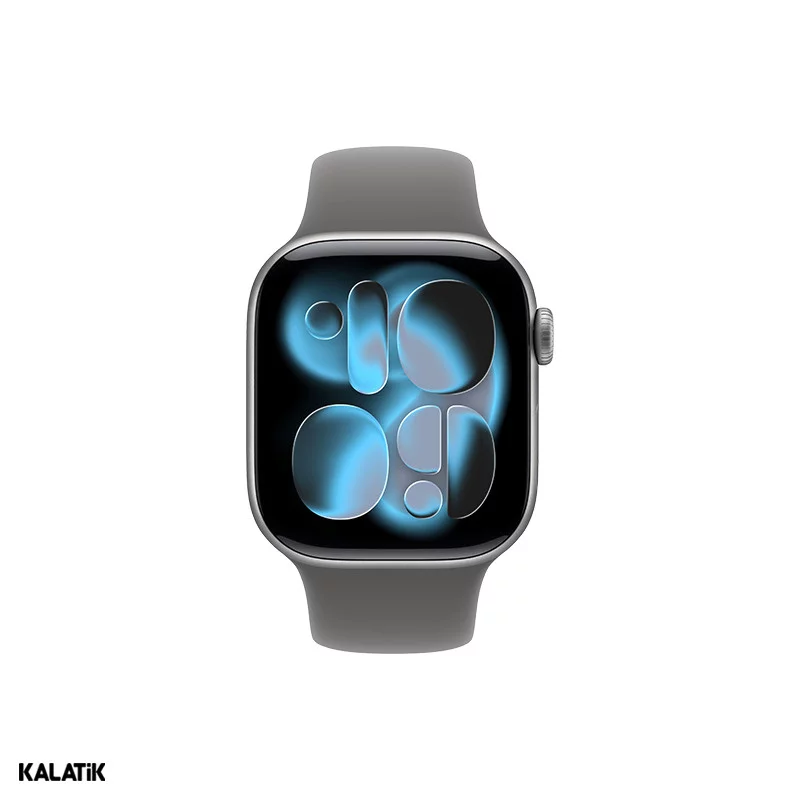 اپل واچ سری 11 مدل 42mm بدنه آلومینیوم با بند سیلیکونی