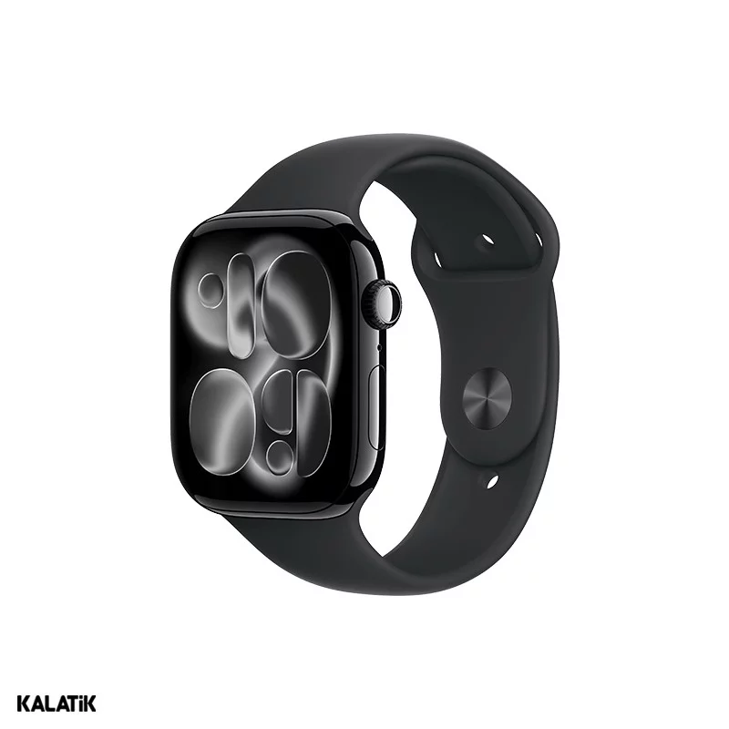 اپل واچ سری 11 مدل 46mm بدنه آلومینیوم با بند سیلیکونی