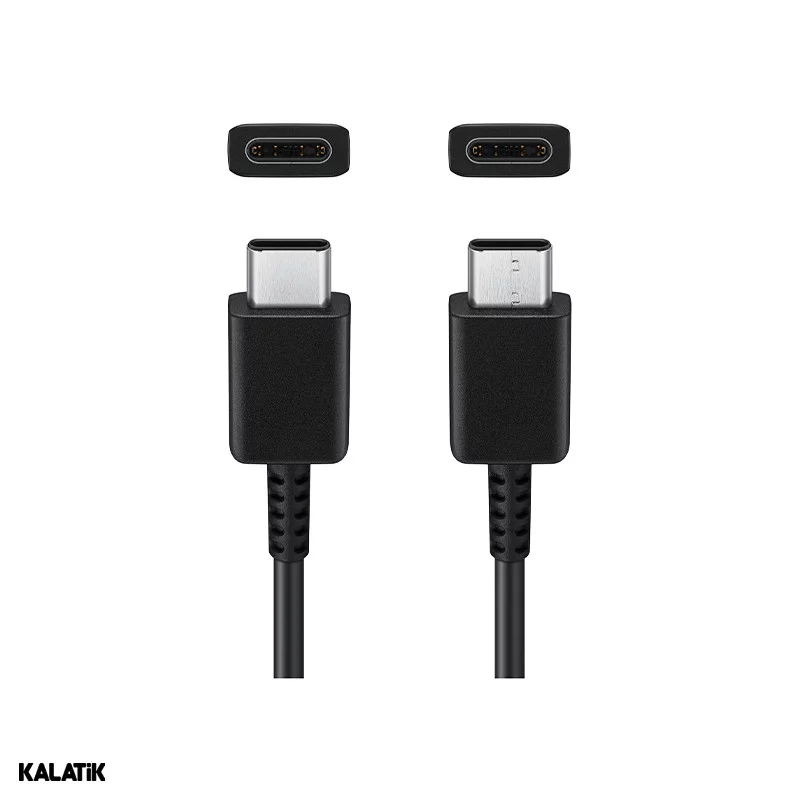 کابل تبدیل USB-C به USB-C سامسونگ PD کیفیت +A مدل 25W به طول 1 متر-شارسل