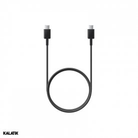 کابل تبدیل USB-C به USB-C سامسونگ PD کیفیت +A مدل 25W به طول 1 متر-شارسل