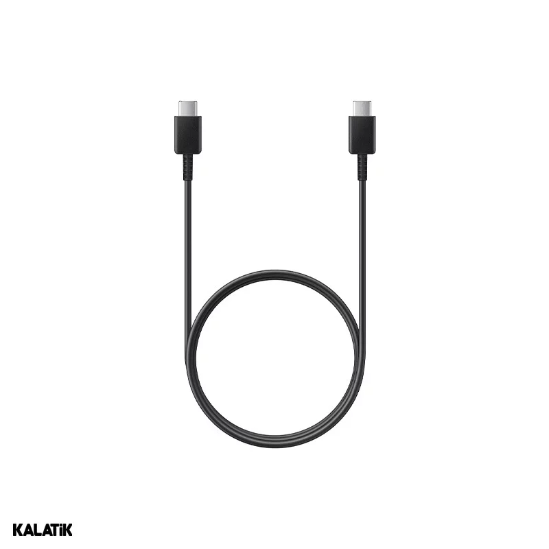 کابل تبدیل USB-C به USB-C سامسونگ PD کیفیت +A مدل 25W به طول 1 متر-شارسل