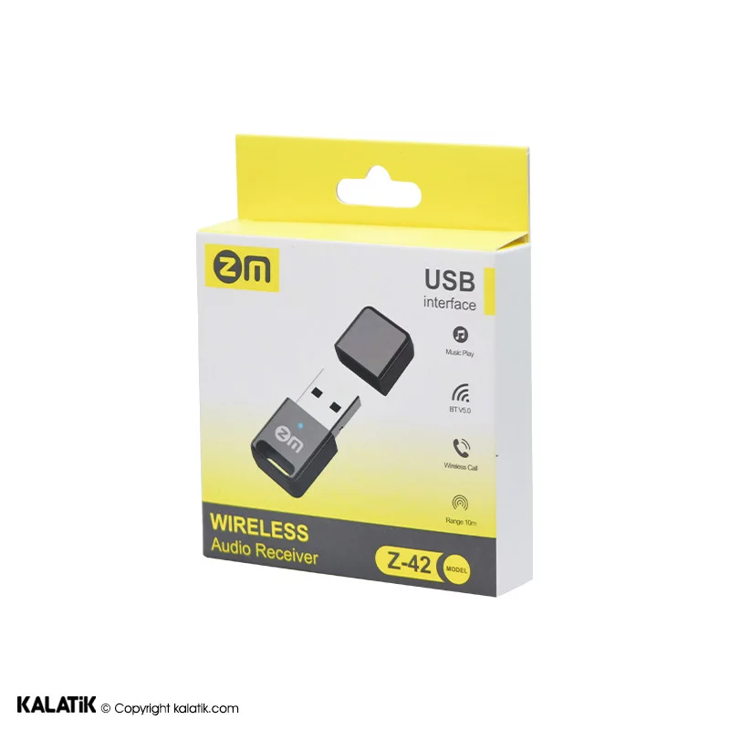 دانگل بلوتوثی زد ام مدل Z42-شارسل