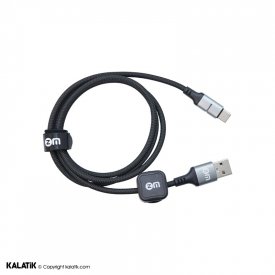 کابل تبدیل USB-C به USB-C زد ام  مدل L07 به طول 1 متر-شارسل