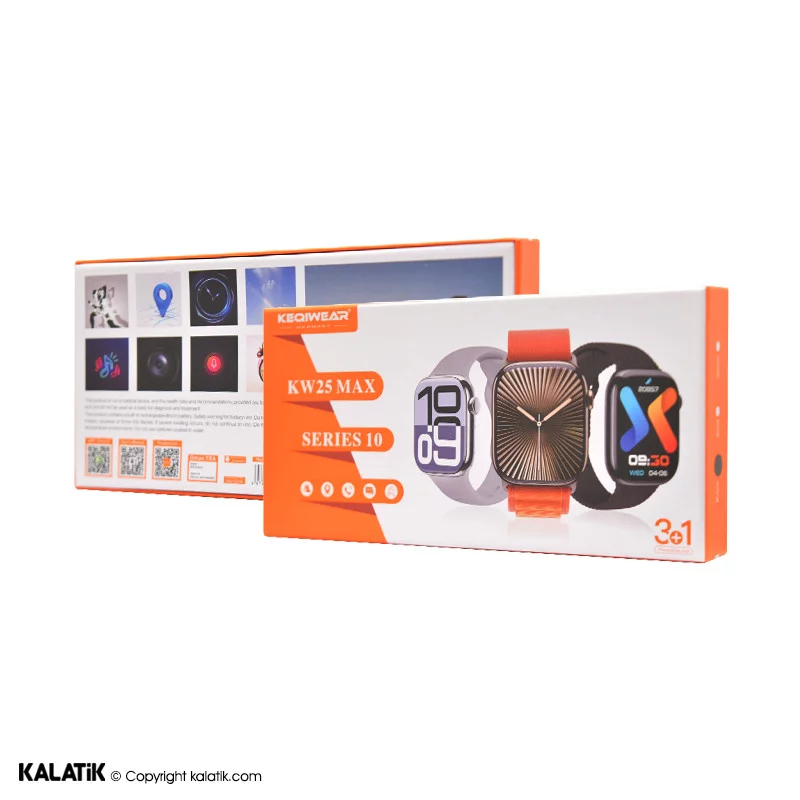 ساعت هوشمند ککیویر مدل (Series 10) KW25 MAX-شارسل