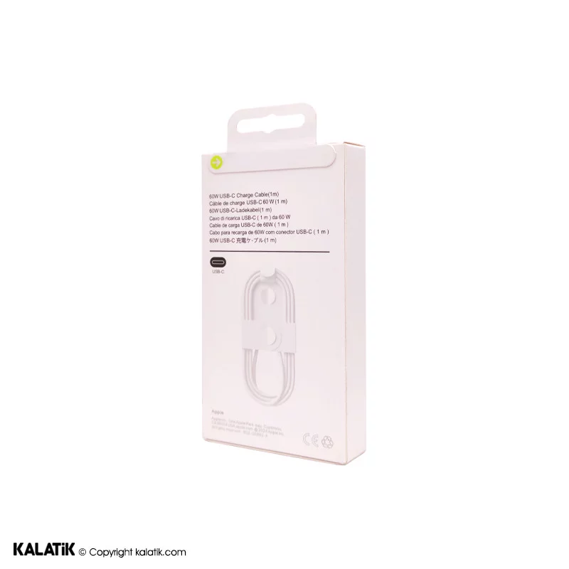 کابل تبدیل USB-C به USB-C اپل اصلی 16 پرومکس مدل MQKJ3ZM/A به طول 1 متر-شارسل