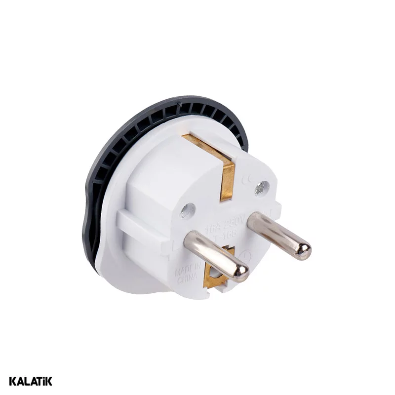 مبدل برق 3 به 2 مات مدل KT-168 16A