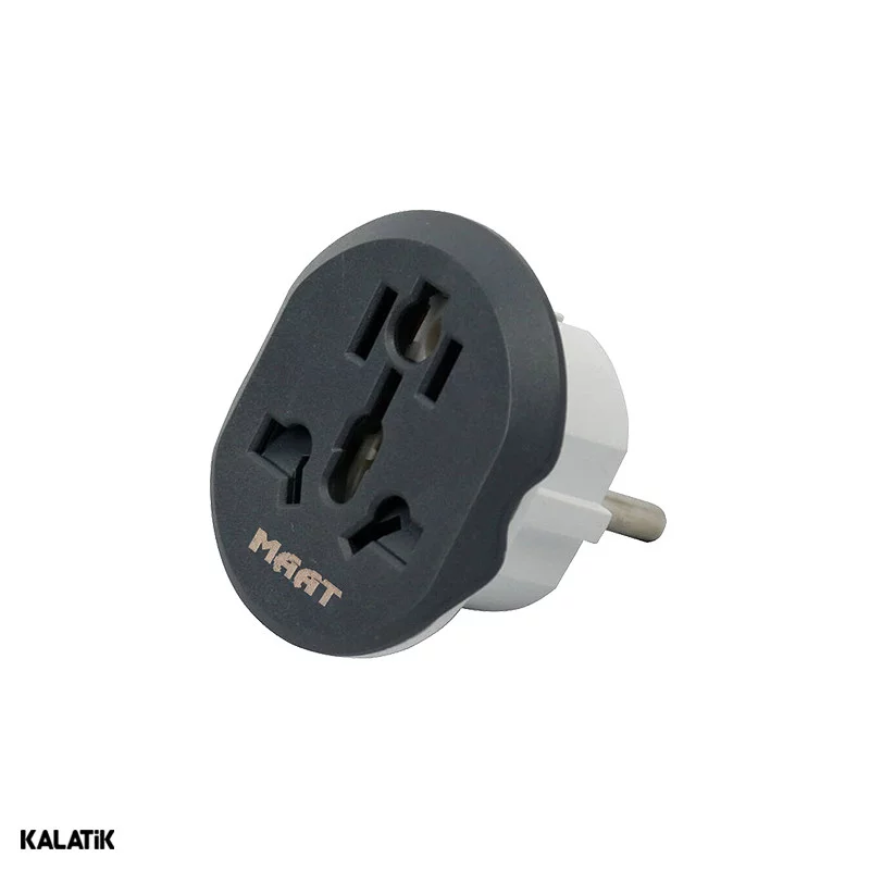 مبدل برق 3 به 2 مات مدل KT-168 16A