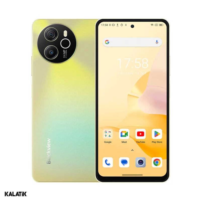 گوشی موبایل بلک ویو مدل Shark 8 دو سیم کارت ظرفیت 256/8 گیگابایت+هدیه کابل شارژ USB-C بیوا C-06