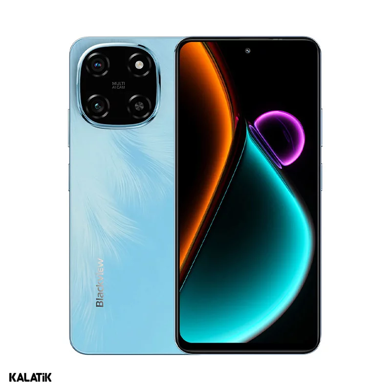 گوشی موبایل بلک ویو مدل Color 6 دو سیم کارت ظرفیت 128/8 گیگابایت+هدیه کابل شارژ USB-C بیوا C-06