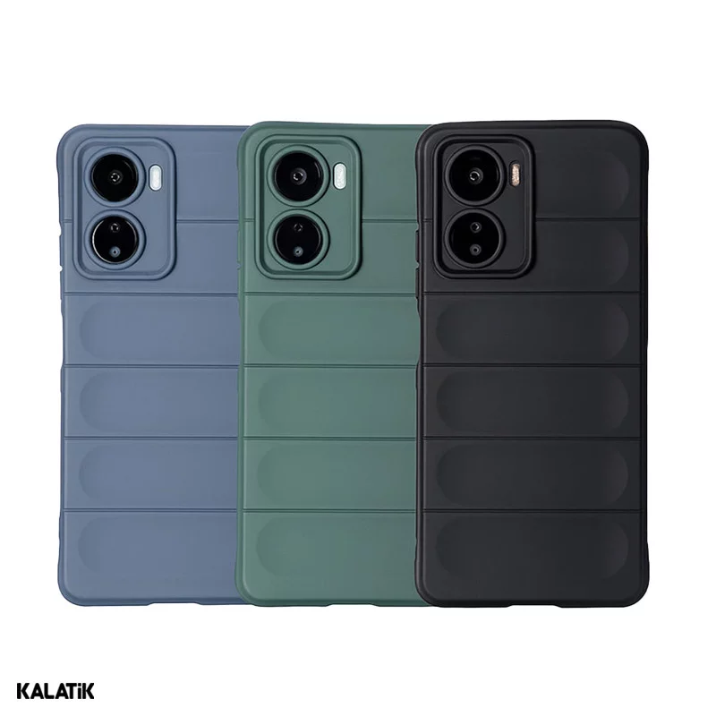 کاور سیلیکونی گوشی جی ال ایکس شاهین 4 با محافظ دوربین