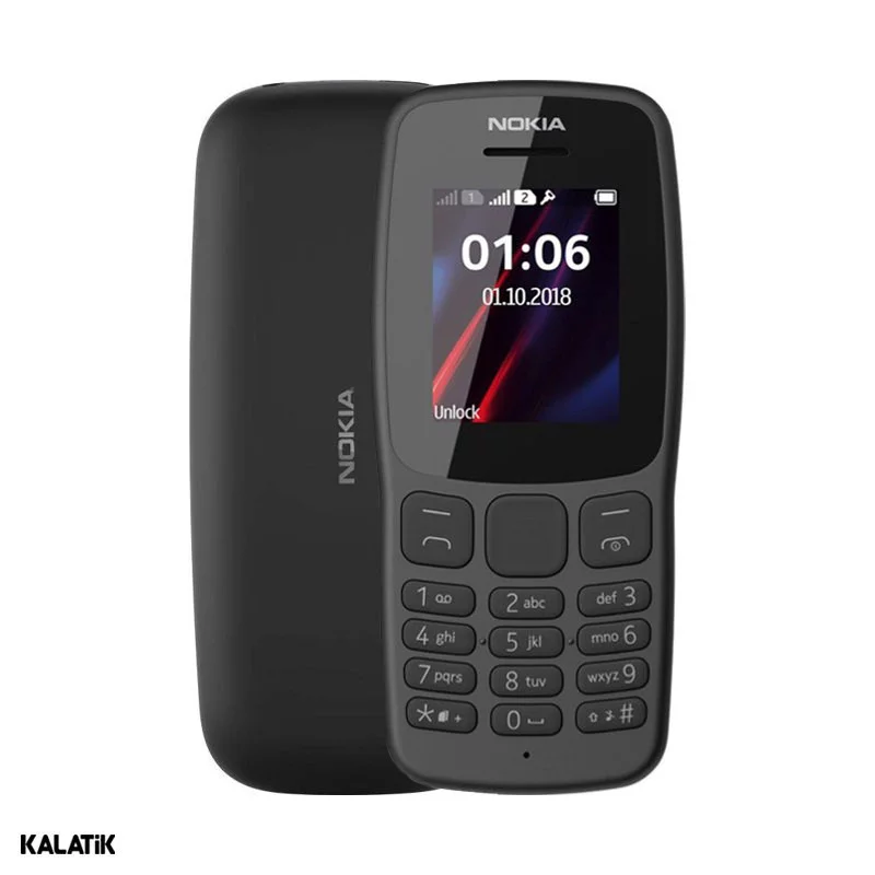 گوشی موبایل نوکیا مدل (2019) Nokia 106 دو سیم کارت-مونتاژ ایران