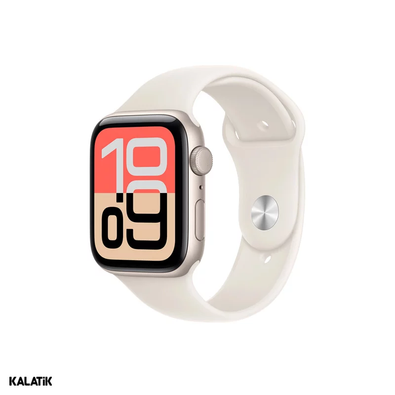 اپل واچ (2025) SE 3 مدل 40mm بدنه آلومینیوم با بند سیلیکونی