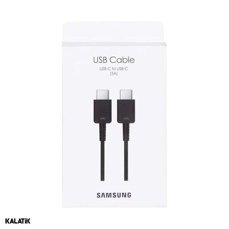 کابل تبدیل USB-C به USB-C سامسونگ S22 PD مدل EP-DN980 پک دار به طول 1 متر-شارسل
