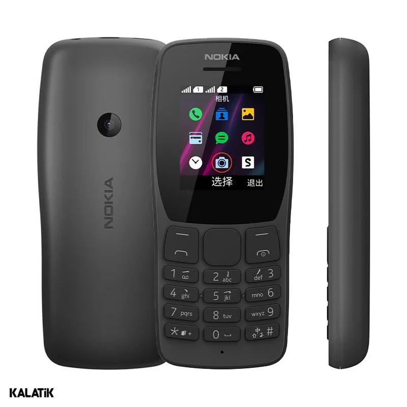 گوشی موبایل نوکیا مدل (2019) Nokia 110 دو سیم کارت-مونتاژ ایران