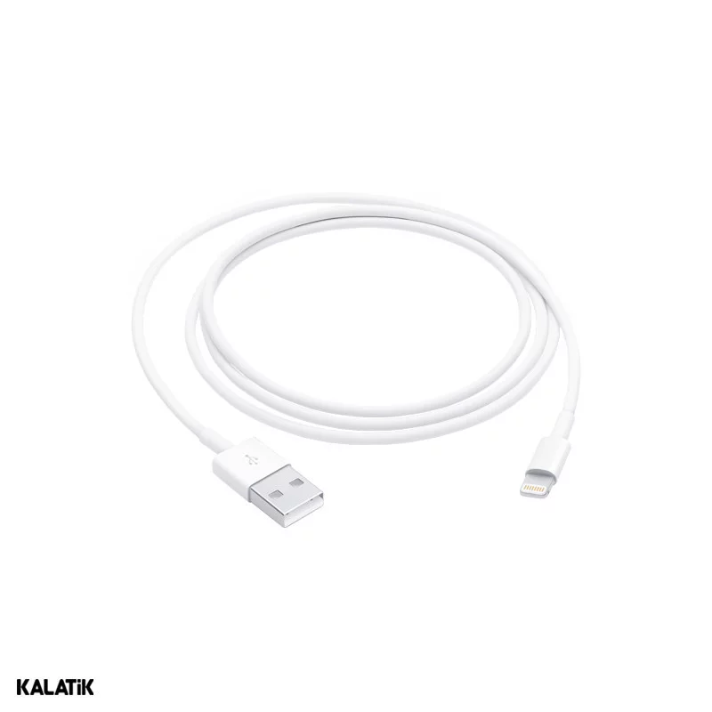 کابل تبدیل USB-A به لایتنینگ اپل آیفون Xs Max مدل A1480 پک دار به طول 1 متر-شارسل