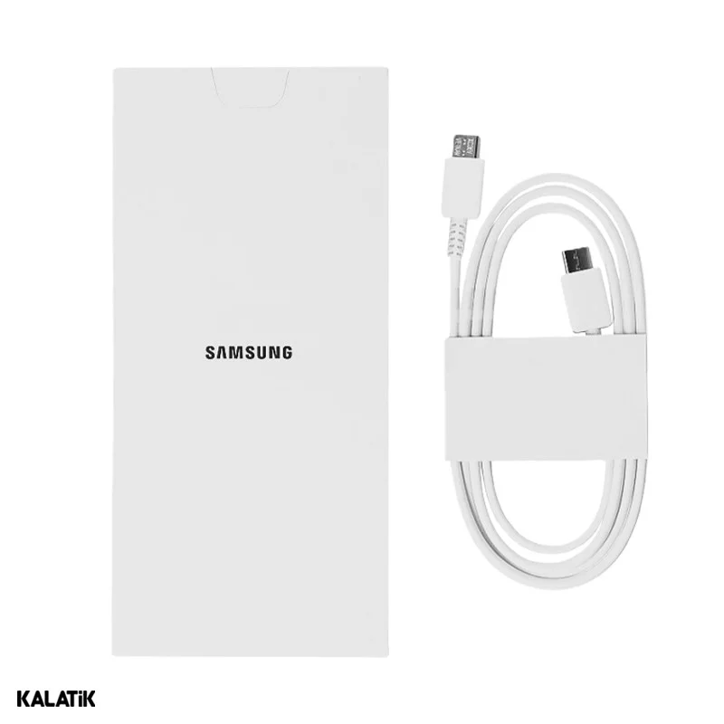 کابل تبدیل USB-C به USB-C سامسونگ PD فست 25W مدل EP-DN980 به طول 1 متر-بسته 10 عددی-شارسل