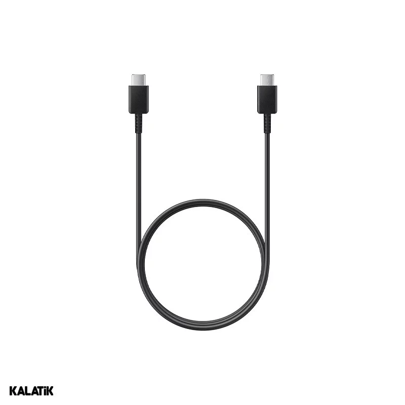 کابل تبدیل USB-C به USB-C سامسونگ سرکارتنی مدل EP-DX510 به طول 1.8 متر-شارسل