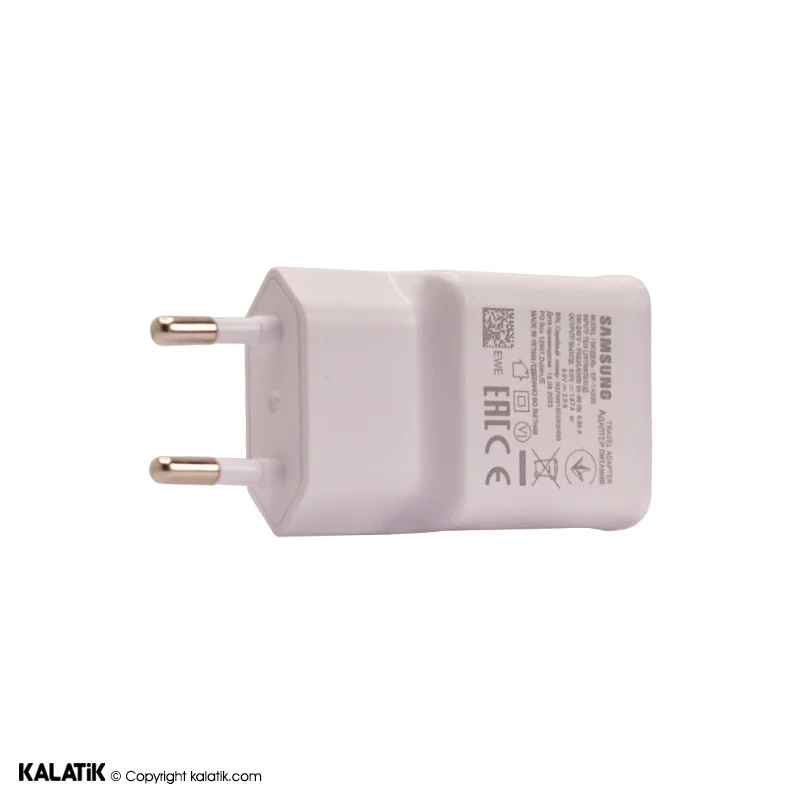 شارژر دیواری 15W سامسونگ S10 مدل EP-TA200 فست تک پورت دو پین-شارسل