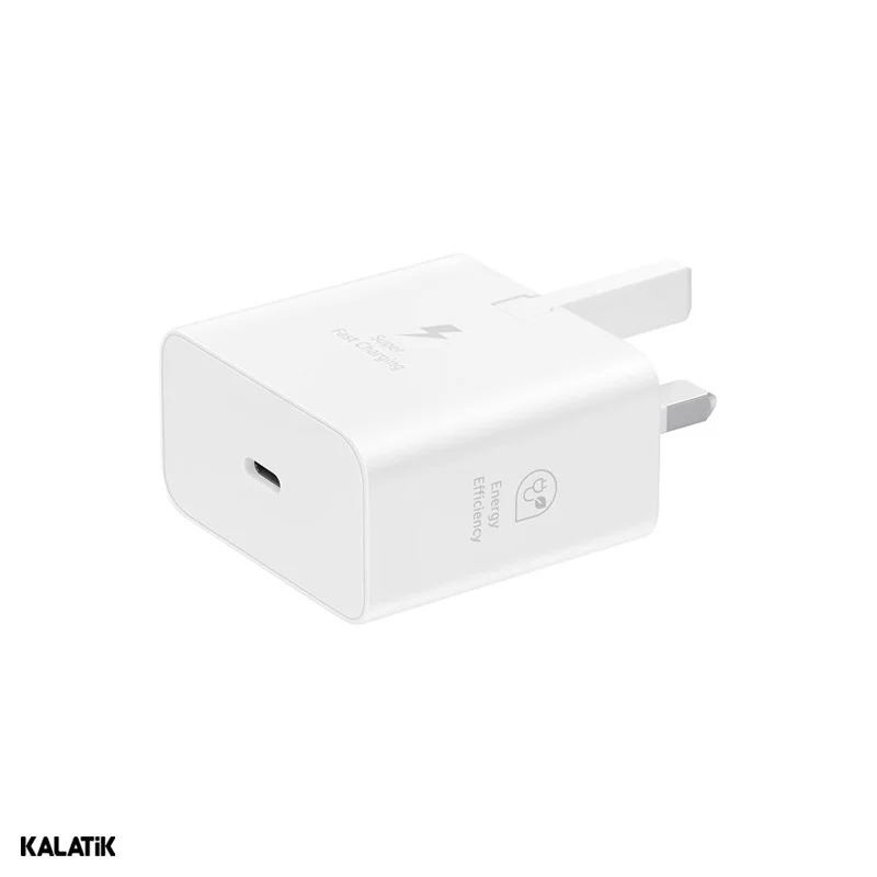 شارژر دیواری 25W سامسونگ مدل EP-T2510 فست PD سه پین دارای NFC-شارسل