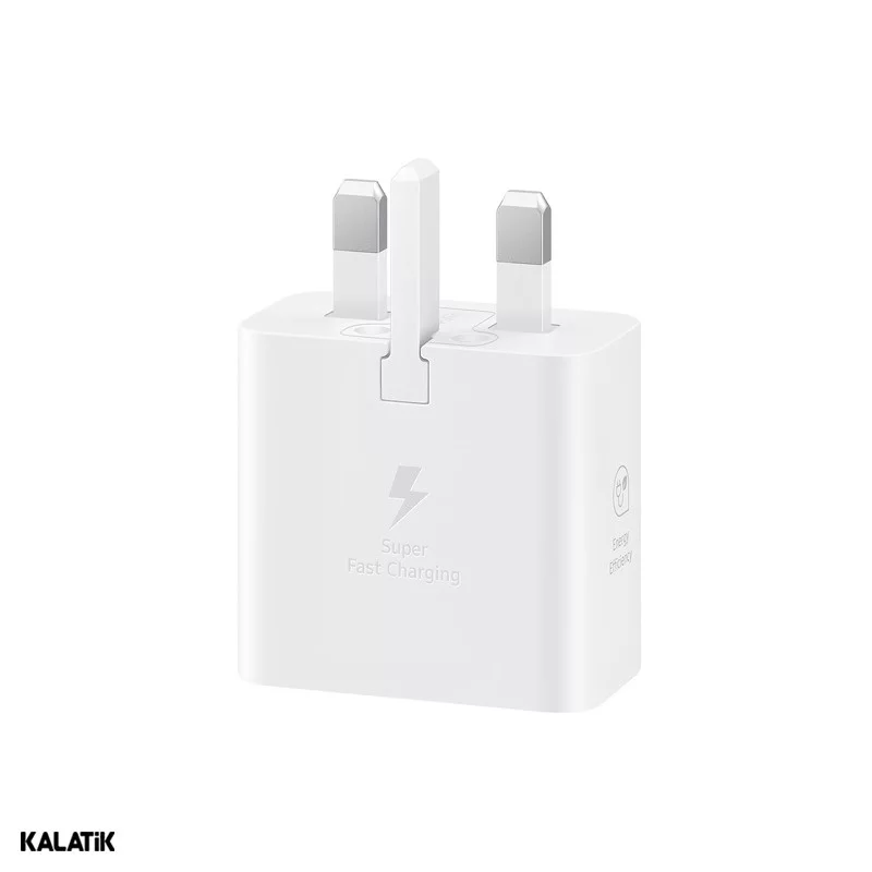 شارژر دیواری 25W سامسونگ مدل EP-T2510 فست PD سه پین دارای NFC-شارسل