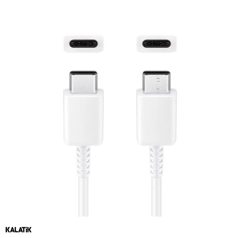 کابل تبدیل USB-C به USB-C سامسونگ S25 PD مدل EP-DN980 پک دار به طول 1 متر-شارسل