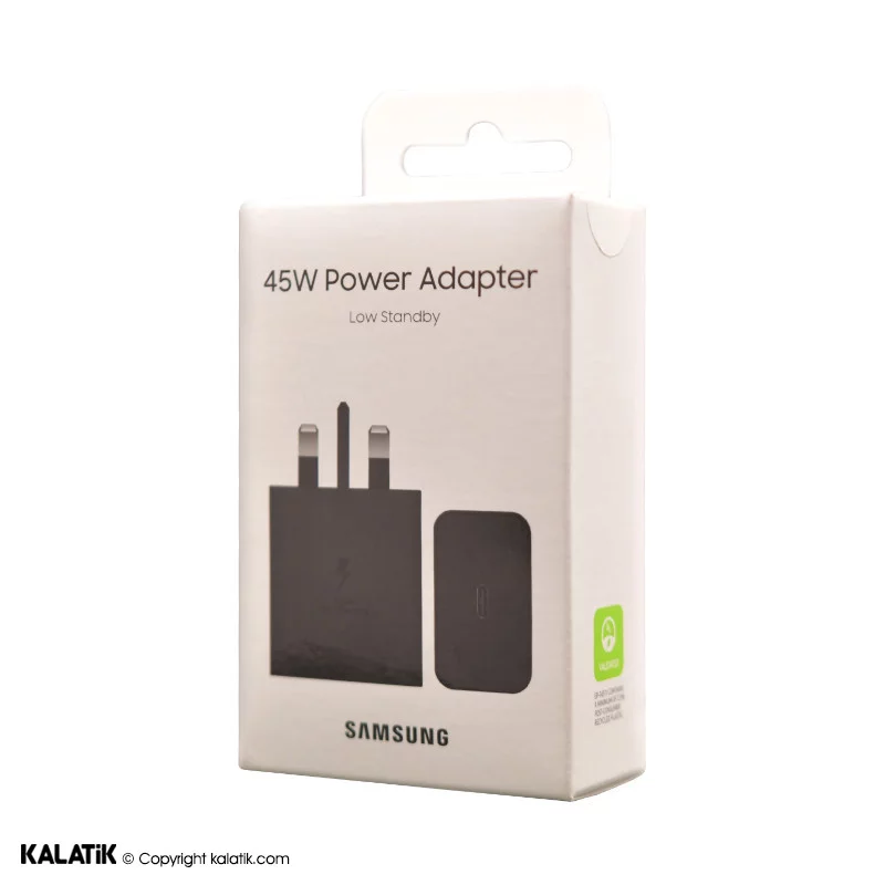 شارژر دیواری 45W سامسونگ مدل EP-T4511 فست PD سه پین دارای NFC-شارسل