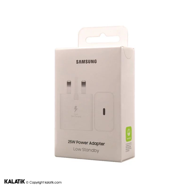 شارژر دیواری 25W سامسونگ مدل EP-T2510 فست PD سه پین دارای NFC-شارسل