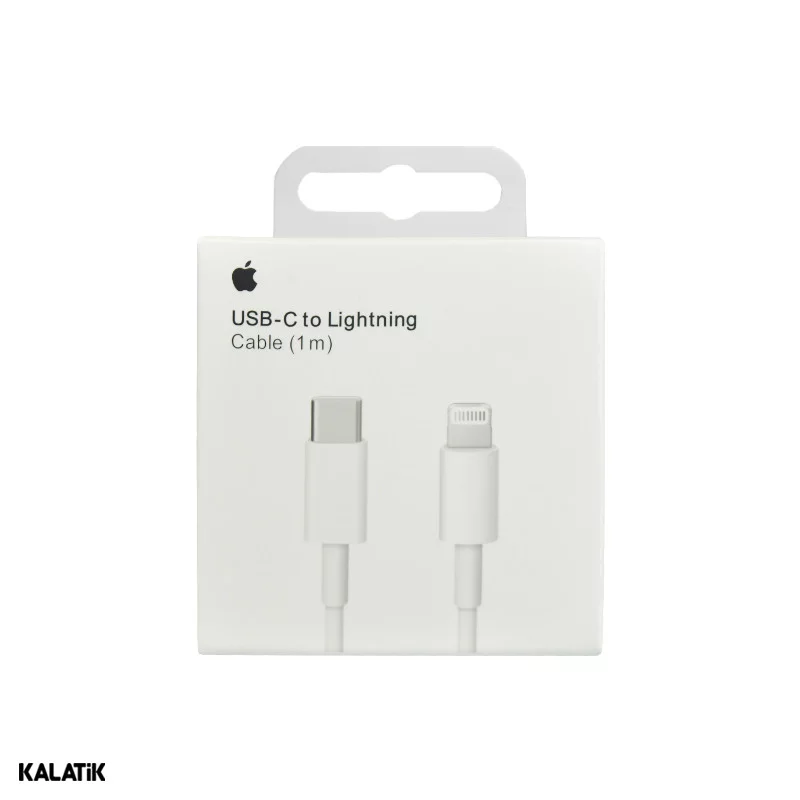 کابل تبدیل USB-C به لایتنینگ اپل PD مدل A2561 - MUQ93ZM/A به طول 1 متر-شارسل