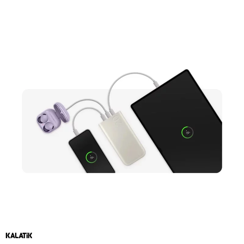 پاور بانک 45 وات سامسونگ مدل EB-P4520 ظرفیت 20000 میلی آمپر ساعت