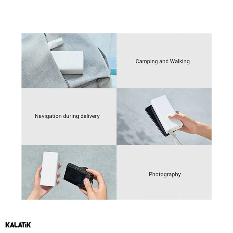 پاور بانک 18 وات شیائومی مدل PB3018ZM ظرفیت 30000 میلی آمپر ساعت