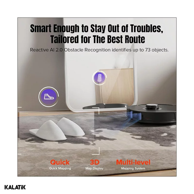 جارو برقی رباتیک شیائومی مدل Roborock S8 MaxV Ultra