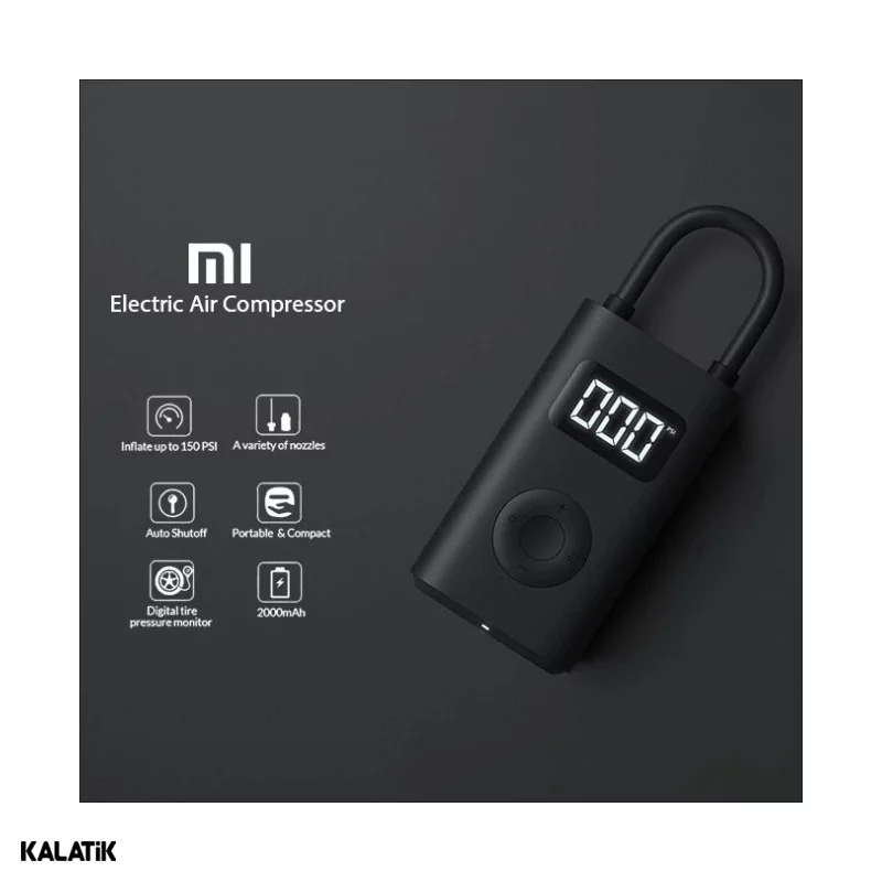 پمپ باد قابل حمل شیائومی میجیا مدل MJCQB02QJ