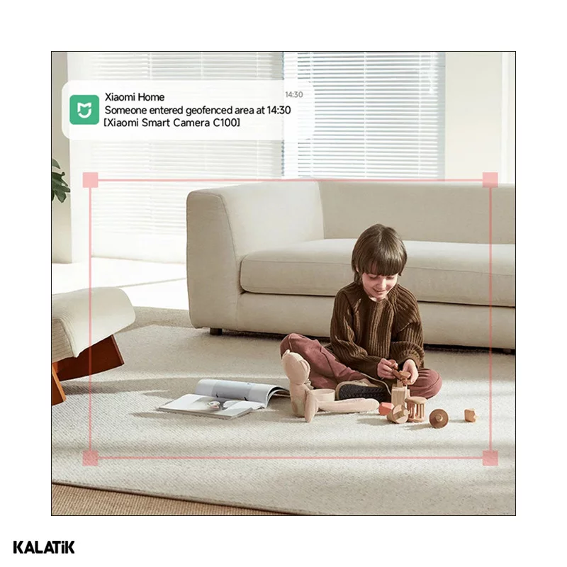 دوربین نظارتی هوشمند 128 درجه شیائومی 2K مدل C100