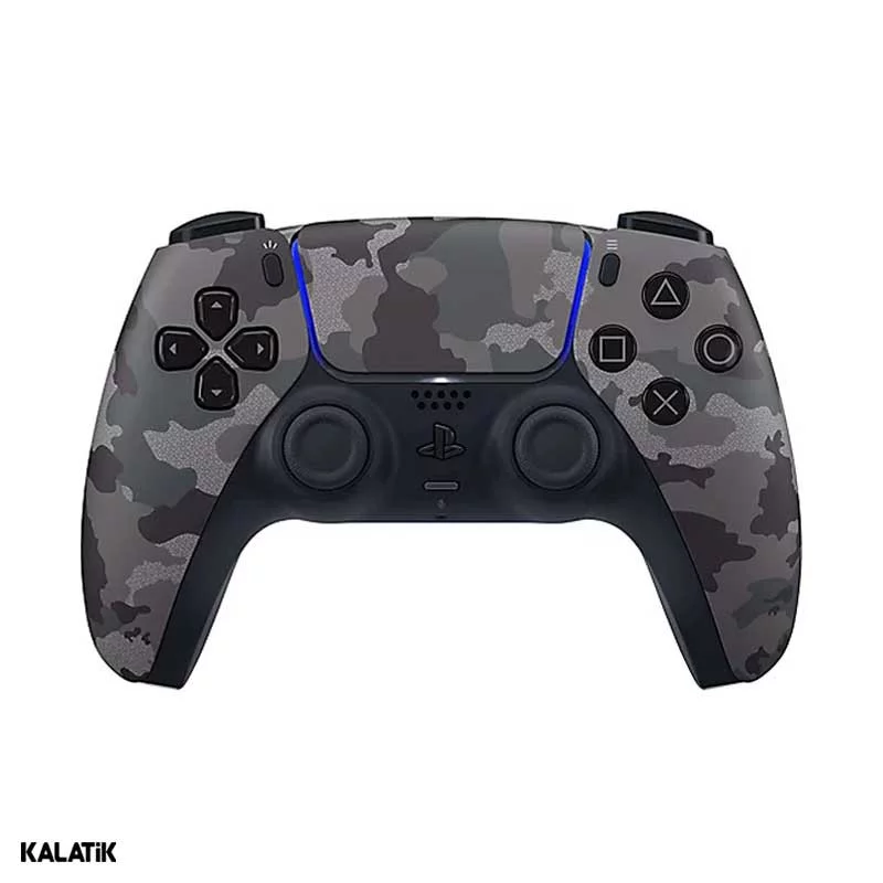 دسته بازی سونی مدل DualSense مناسب پلی استیشن 5 - Grey Camouflage