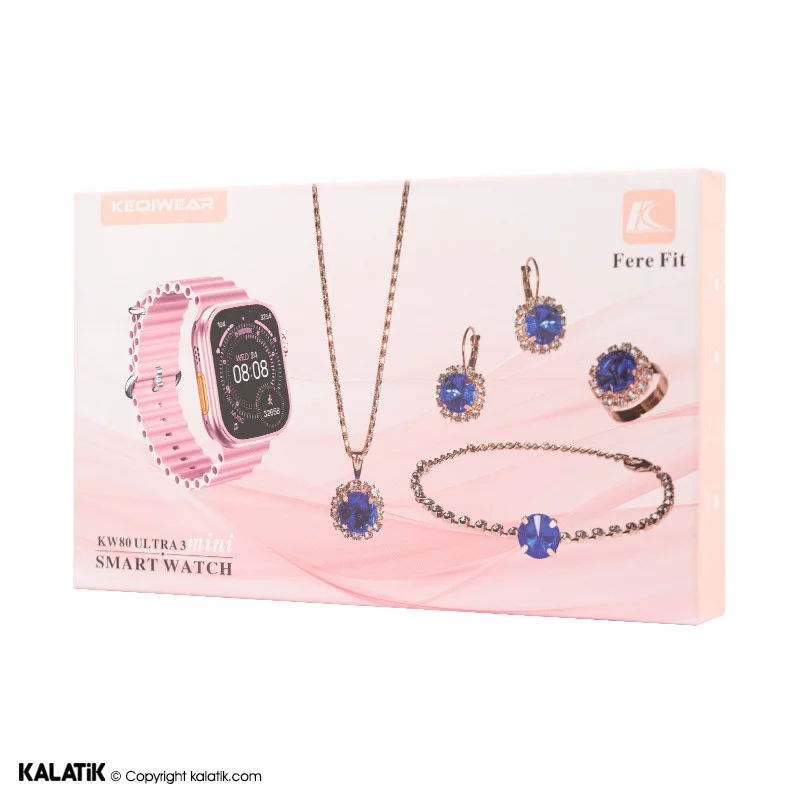 ساعت هوشمند ککیویر مدل KW80 Ultra 3 mini