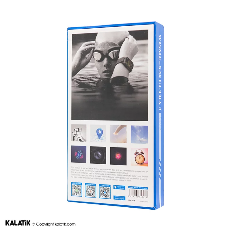 ساعت هوشمند ویسمی مدل X30 Ultra 3