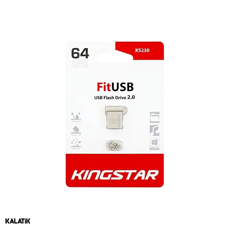 فلش مموری کینگ استار مدل KS230 Fit ظرفیت 64 گیگابایت