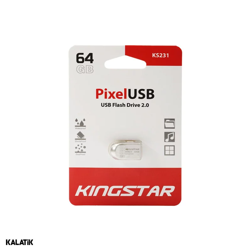 فلش مموری کینگ استار مدل KS231 Pixel ظرفیت 64 گیگابایت