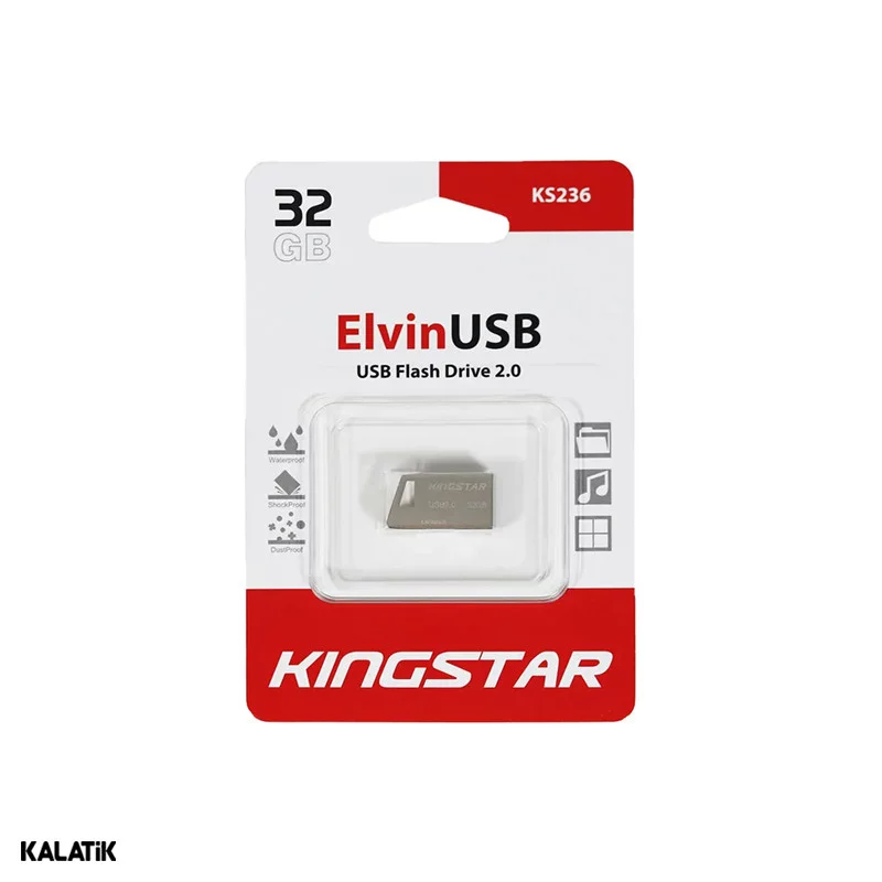 فلش مموری کینگ استار مدل KS236 Elvin ظرفیت 32 گیگابایت