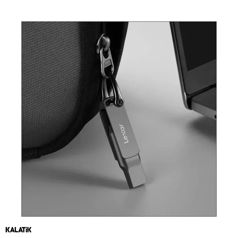 فلش مموری لکسار مدل JumpDrive D400 ظرفیت 64 گیگابایت