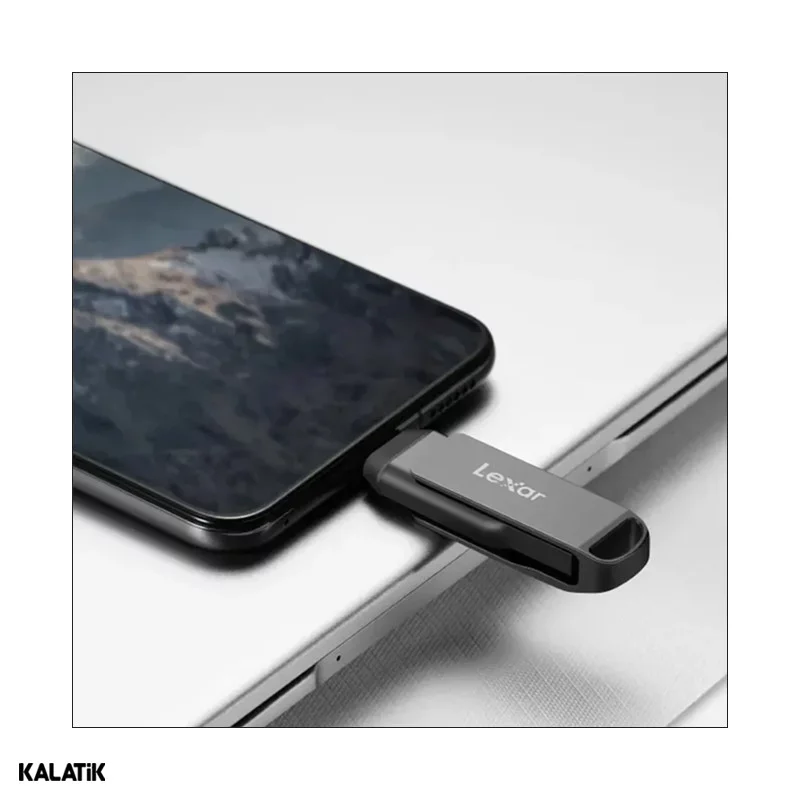 فلش مموری لکسار مدل JumpDrive D400 ظرفیت 64 گیگابایت