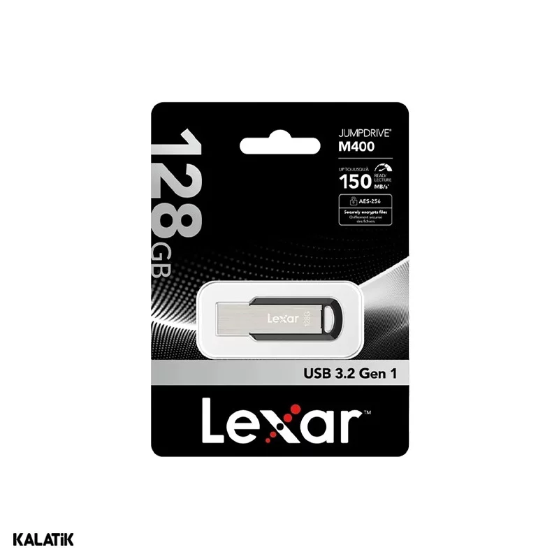 فلش مموری لکسار مدل M400 ظرفیت 128 گیگابایت