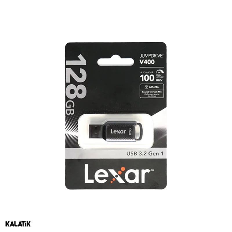 فلش مموری لکسار مدل JumpDrive V400 ظرفیت 128 گیگابایت