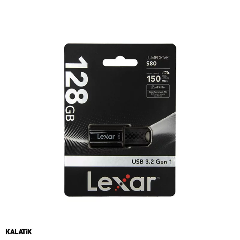فلش مموری لکسار مدل JumpDrive S80 ظرفیت 128 گیگابایت